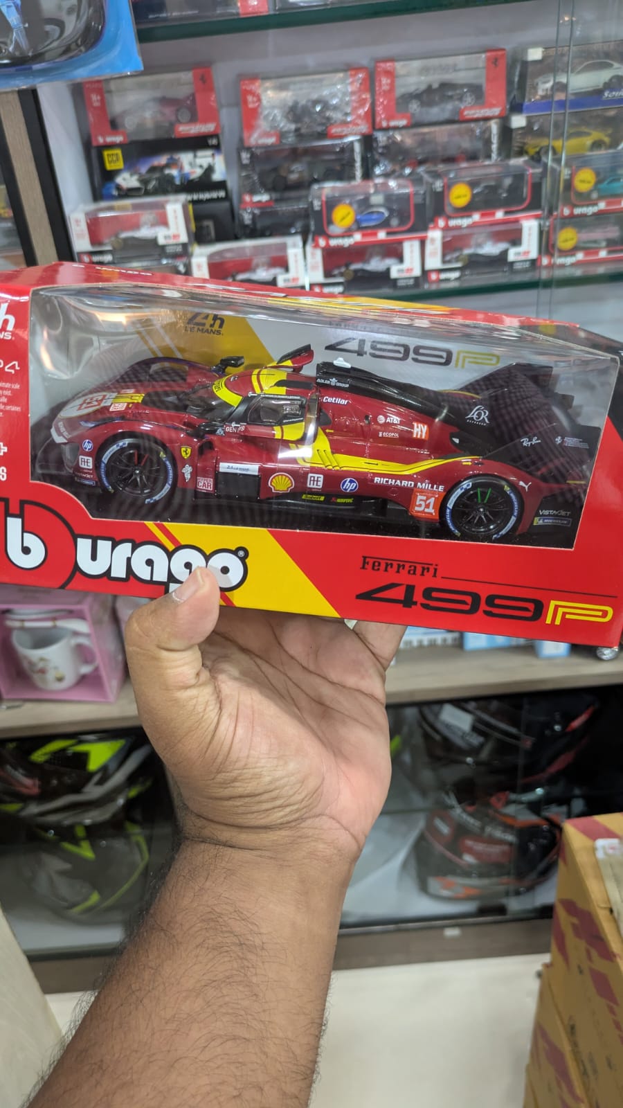 1:24 bburago Ferrari 499P red Diecast
