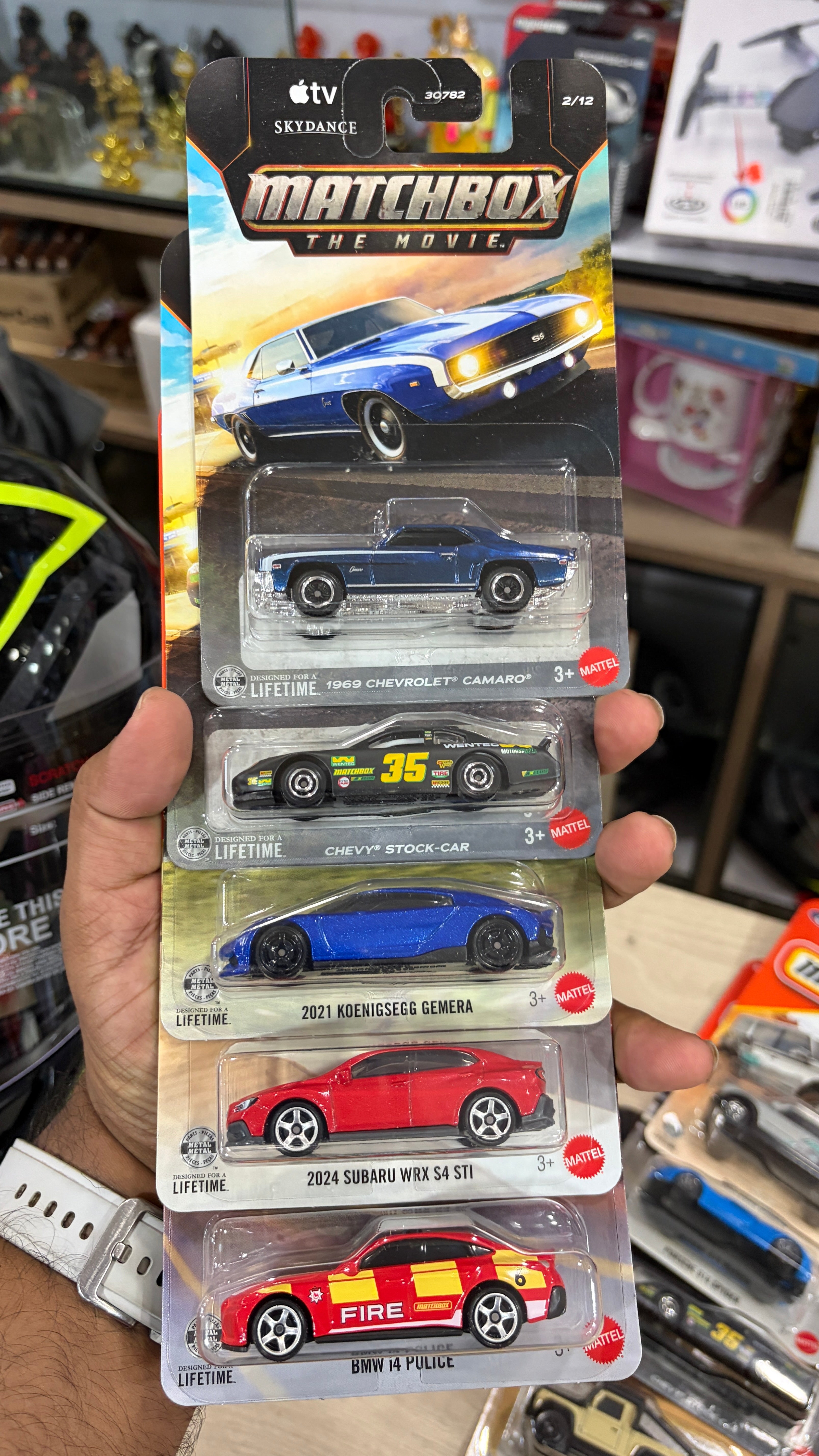Matchbox New 5 pcs set B