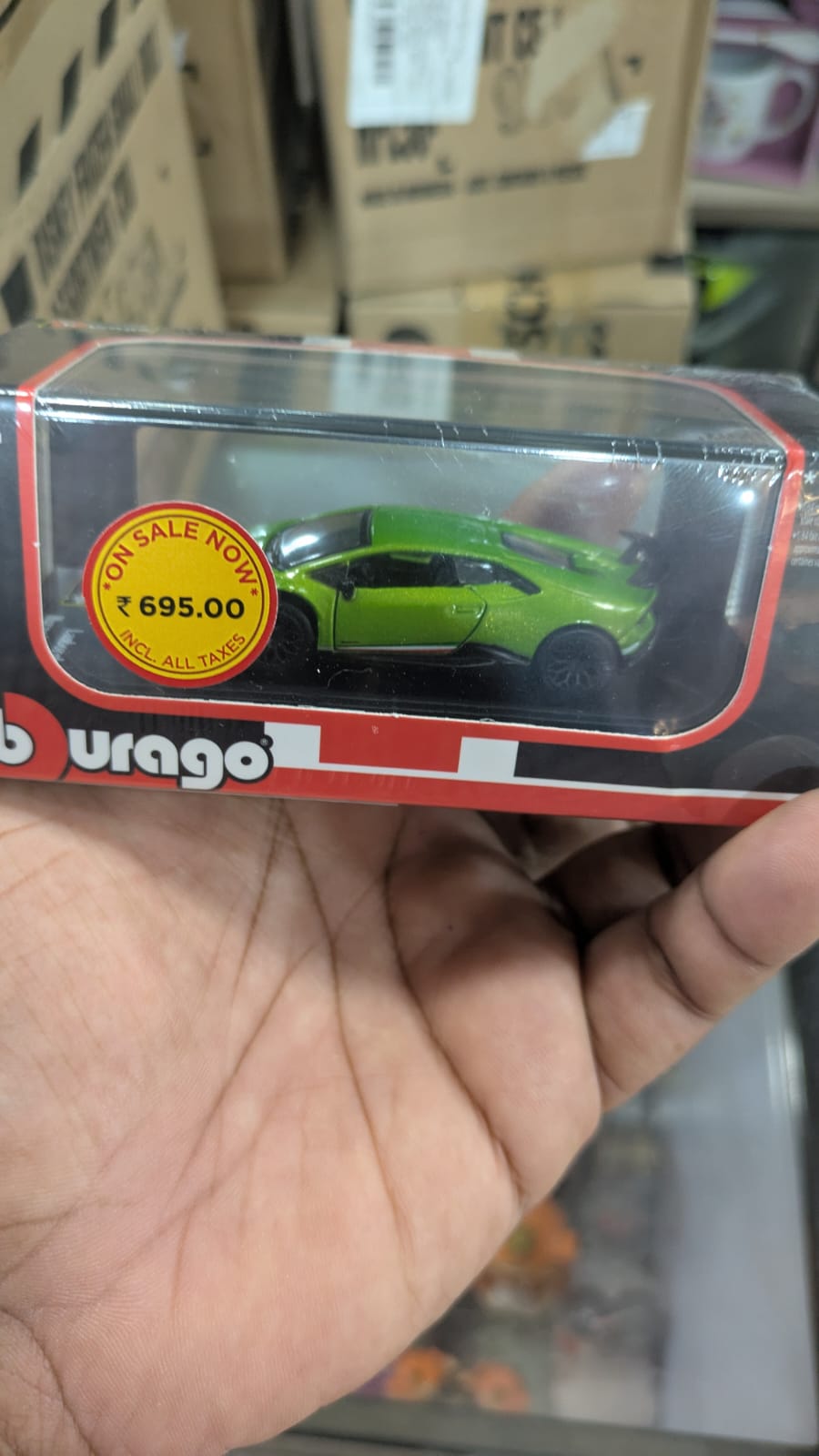 1:64 bburago Lamborghini Huracon performante Diecast car