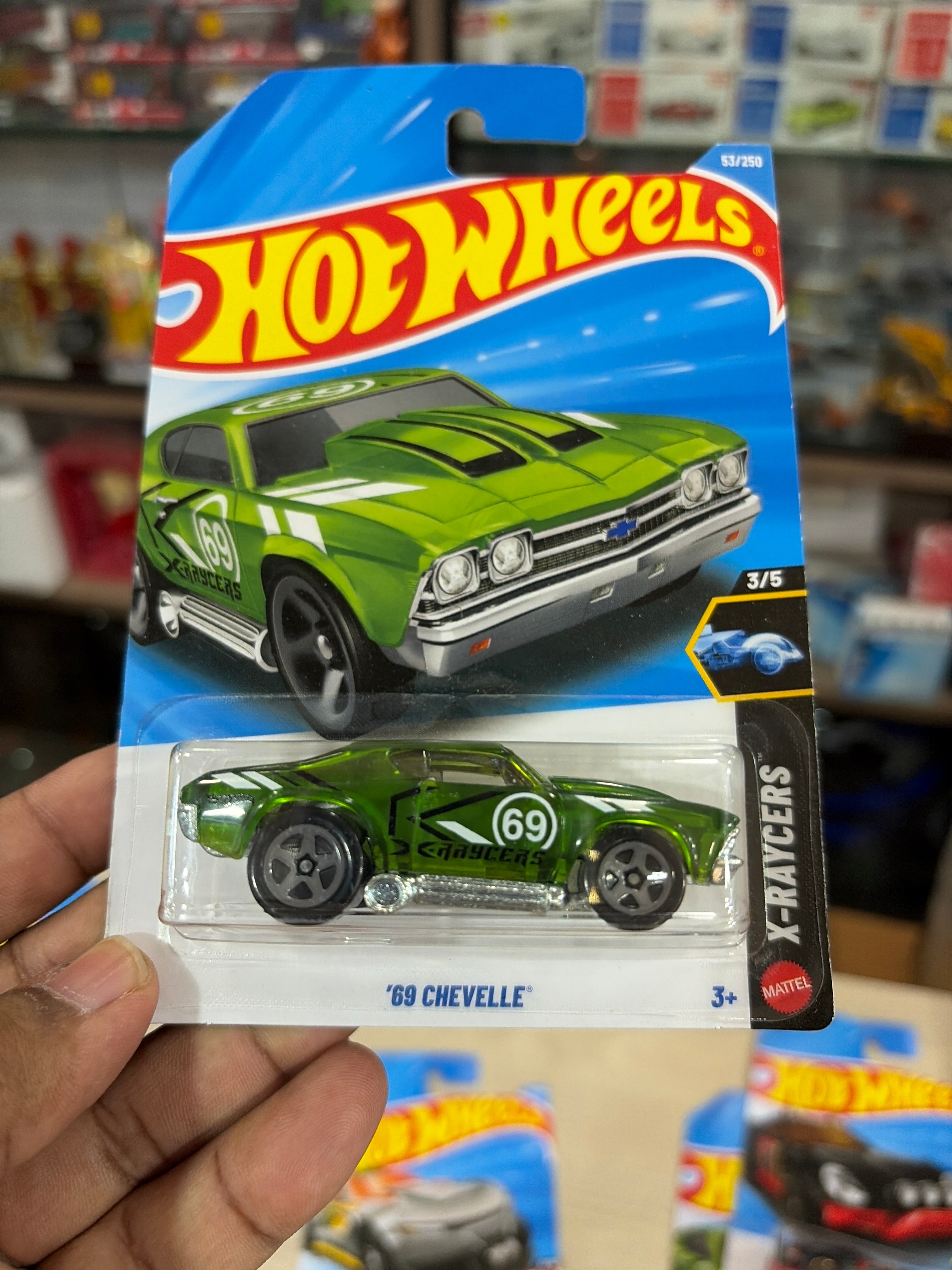Hotwheels 69 chevelle