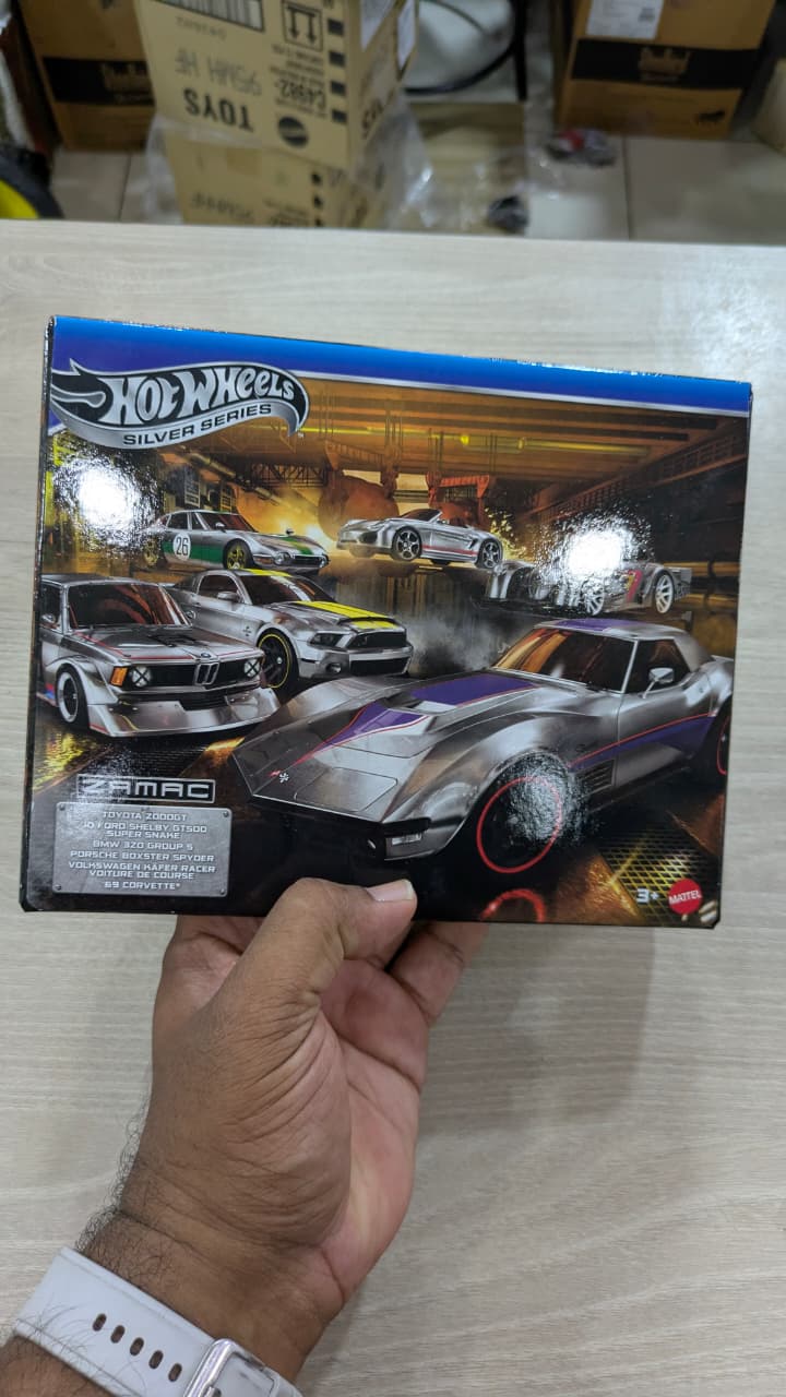 Hotwheels zamac silver series mrp 1999