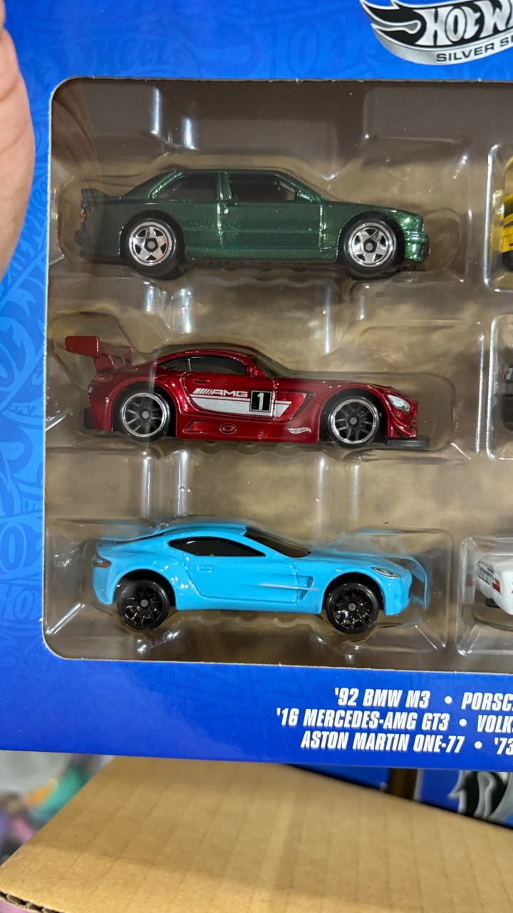 Hotwheels silver series 6pcs set MRP1999