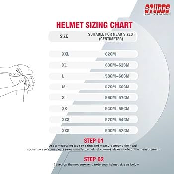 STUDDS JET 50 OPENFACE HELMET - short visor