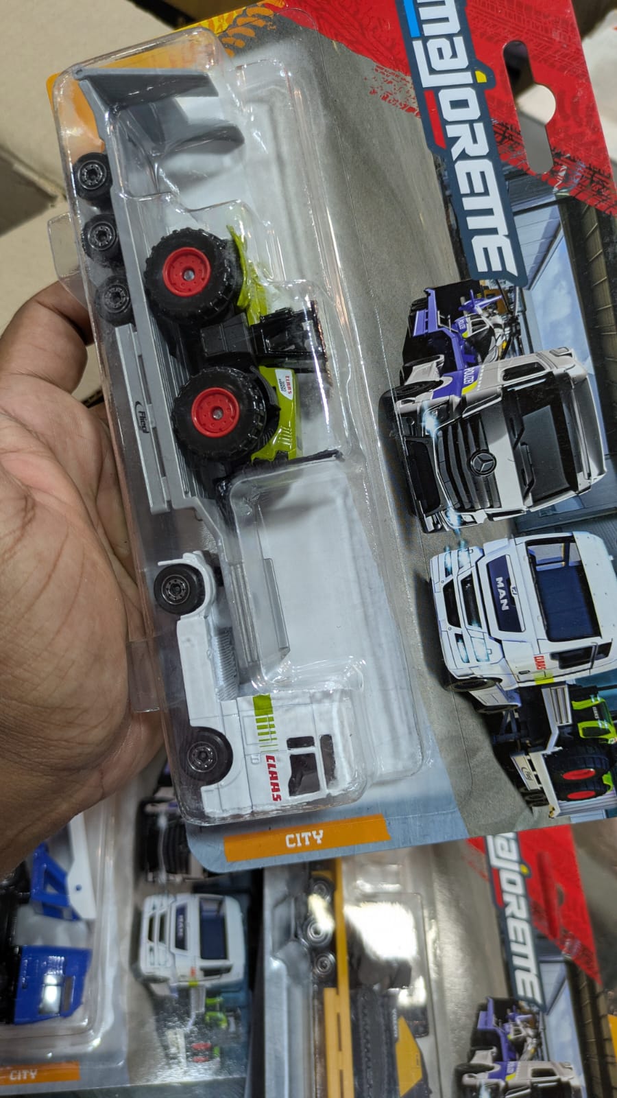Majorette Truck city series Man TGX XXL c