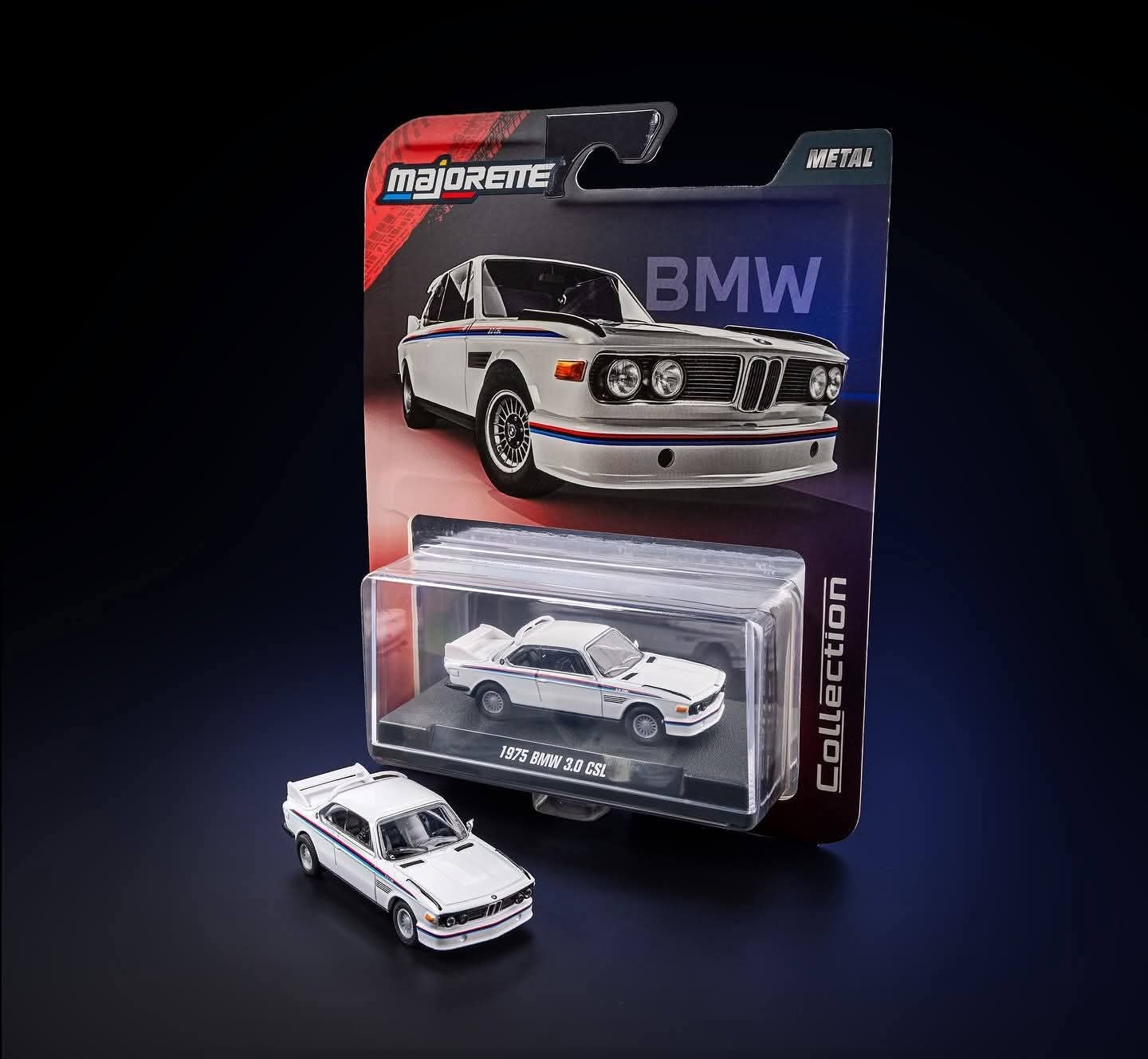 1975 Bmw 3.0 CSL MAJORETTE PREMIUM DIECAST