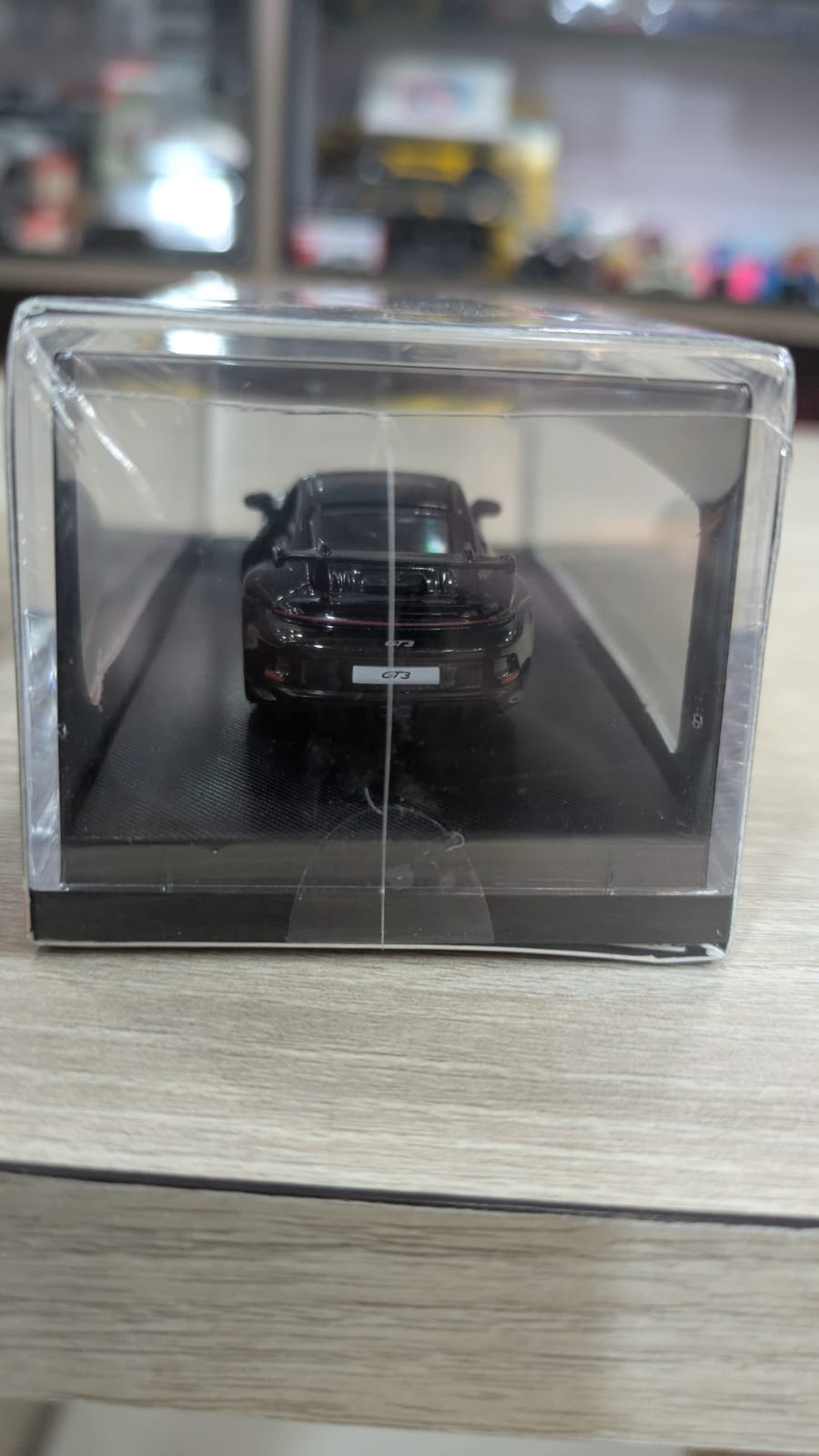 1:64 bburago Porsche 911 GT3 Diecast car (acrylic box packing) - Black