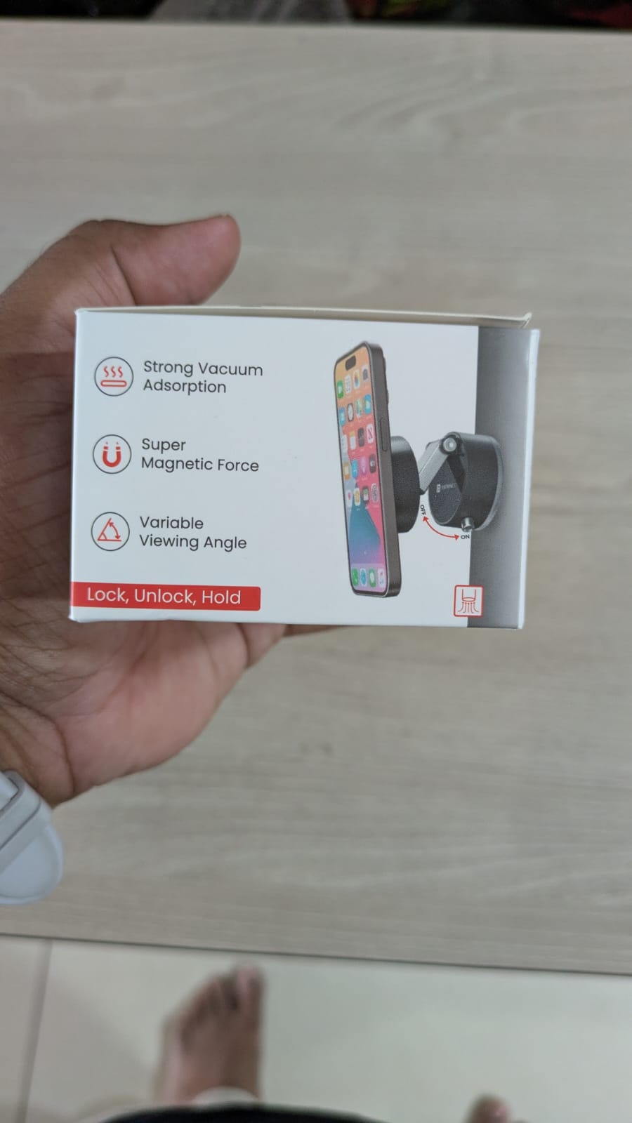 Portronics Hold X Magnetic Mobile Holder