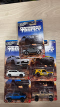 Hotwheels performance TRUCKS silver series each Mrp:299