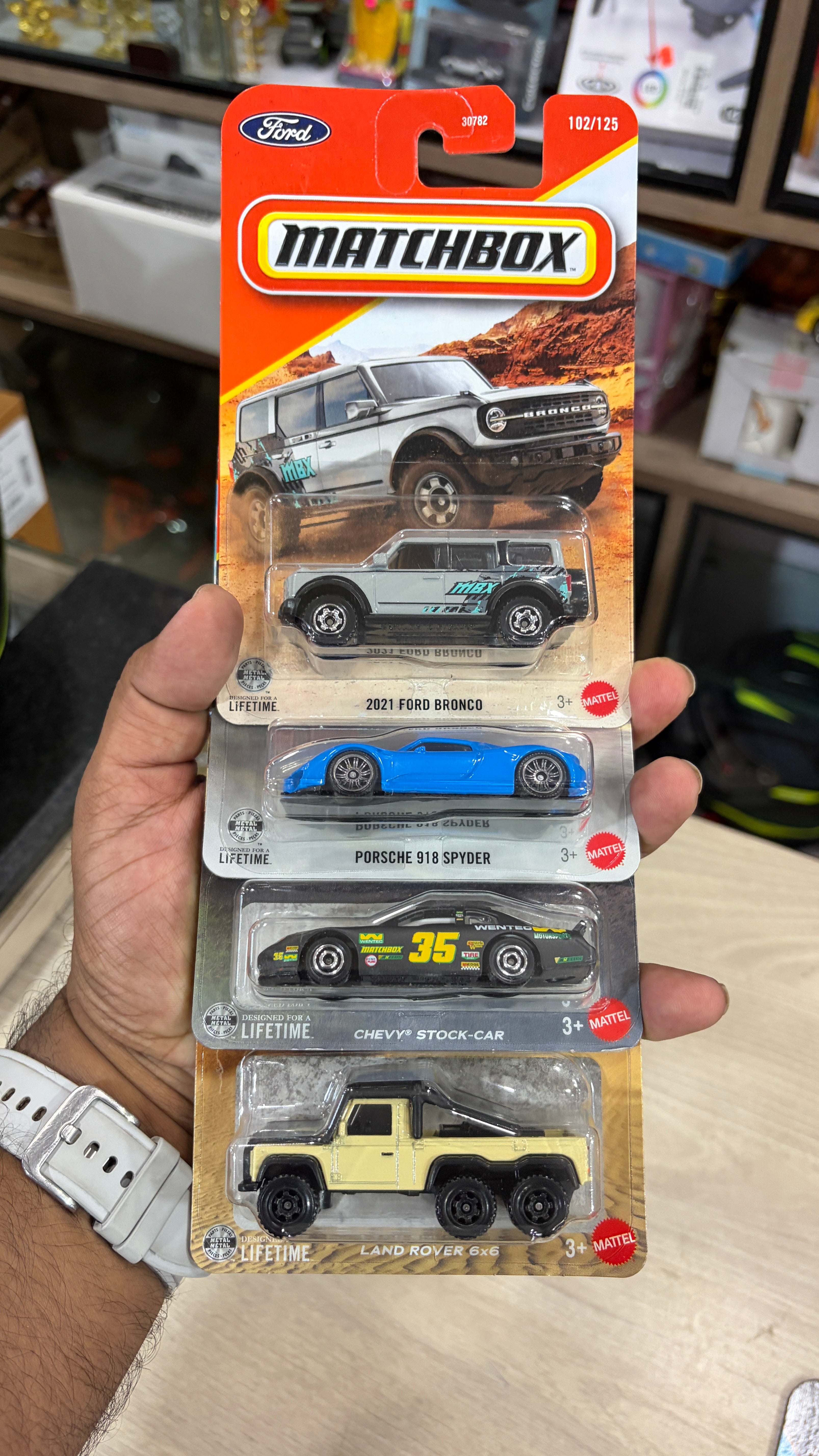 Matchbox New 4 pcs set