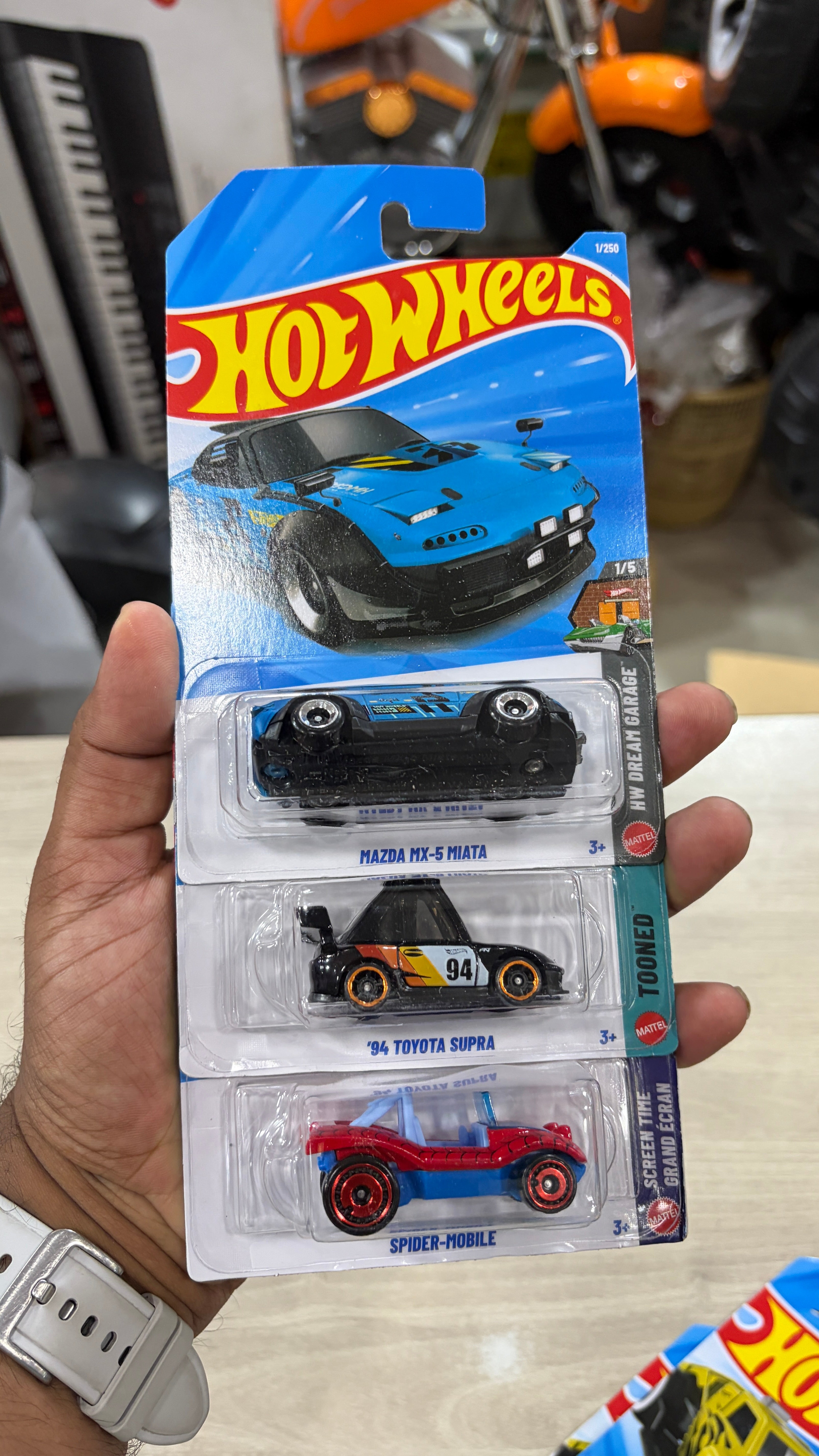 Hotwheels Mazda MX 5 combo