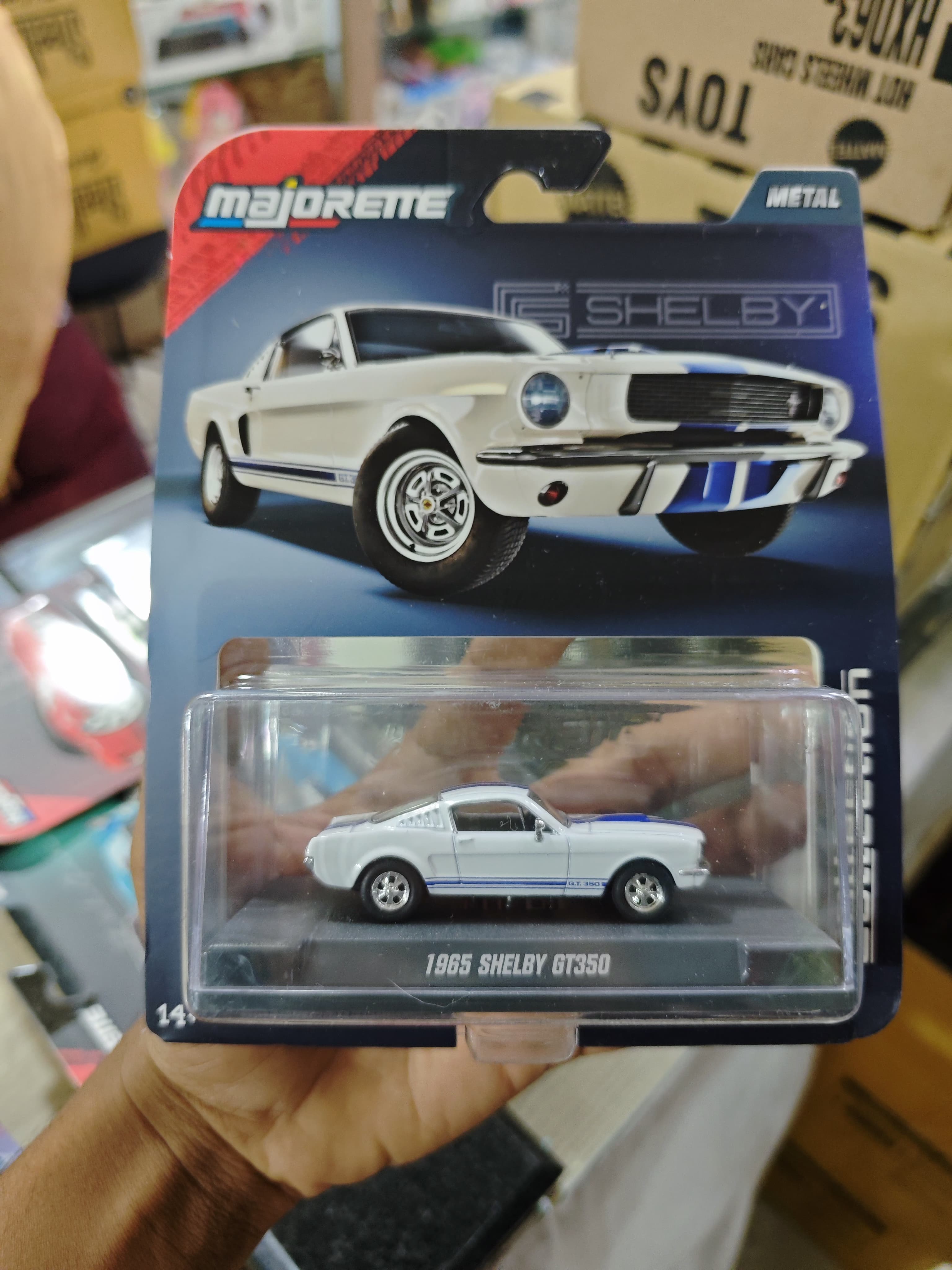 Majorette 1965 Shelby gt350 collectable Diecast model