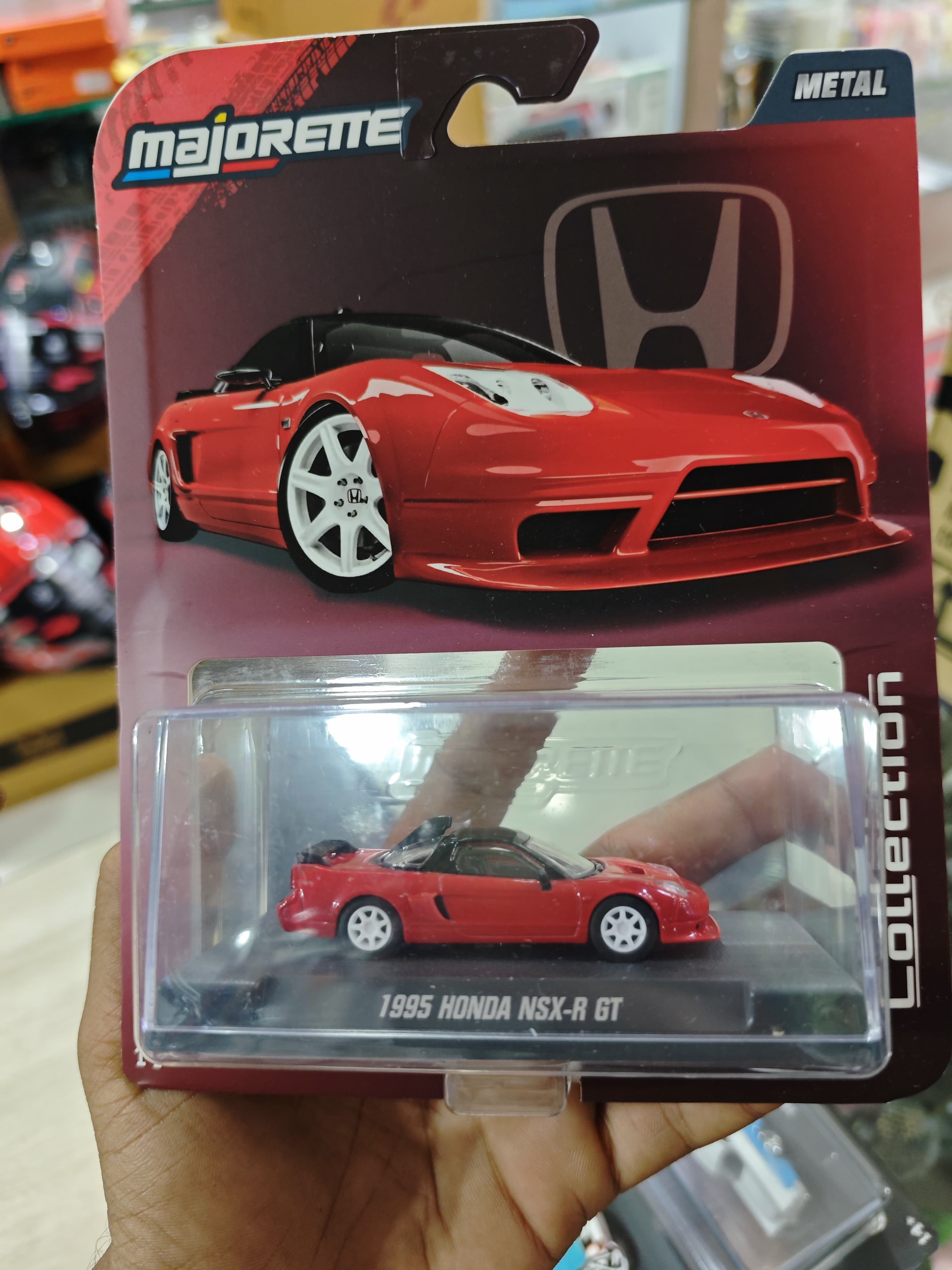 Majorette 1995 Honda NSX-R GT RED Collectable Diecast car