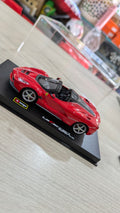 BBURAGO - 1/43 SCALE MODEL - SIGNATURE SERIES - FERRARI LAFERRARI APERTA-RED COLOR