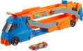 Hot Wheels Hauler 1:64 Scale Toy Car - 30" Race Track with a Starter - Holds up to 9 Cars in 1:64 Scale