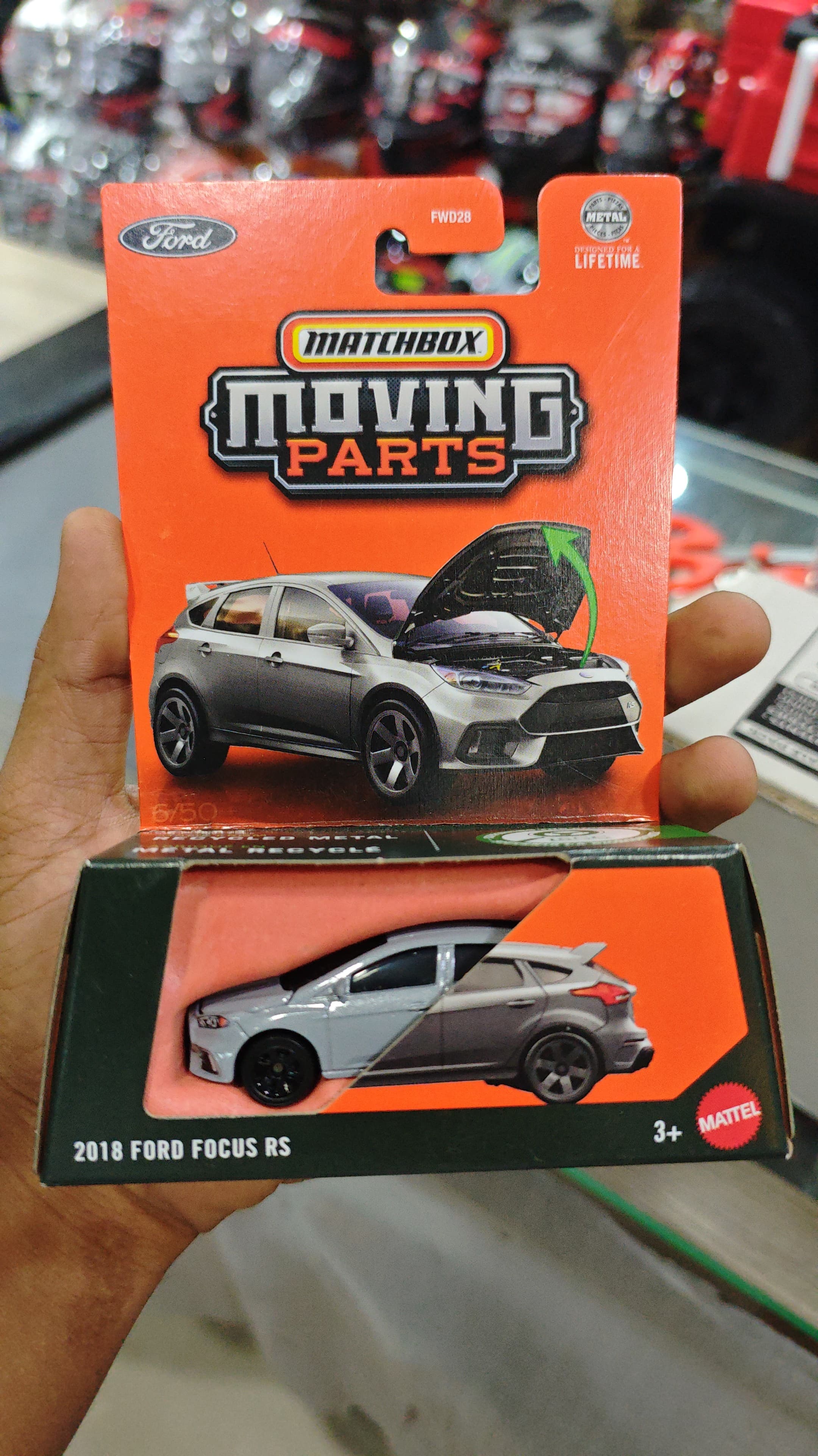 Matchbox moving parts-2018 FORD FOCUS