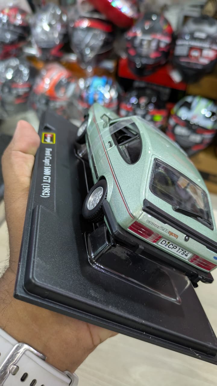 Bburago 1982 Ford capri 1600 Gt licensed Diecast model