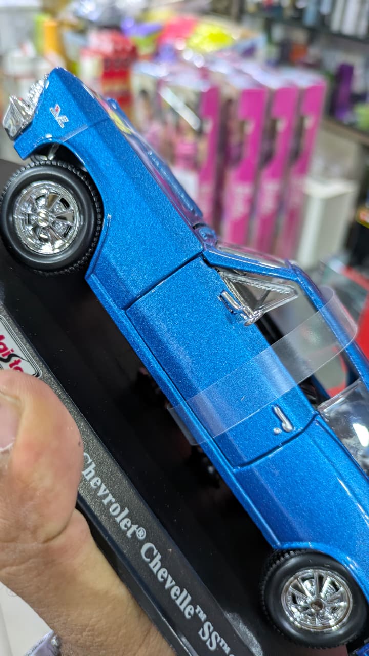 MAISTO 1966 Chevrolet chevelle SS 396 1:24 licensed Diecast car