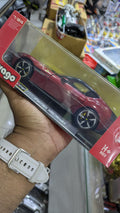 Bburago Ferrari  12 Cilindri Red 1:24 Licensed Diecast Scale Model Car with Acrylic Cover
