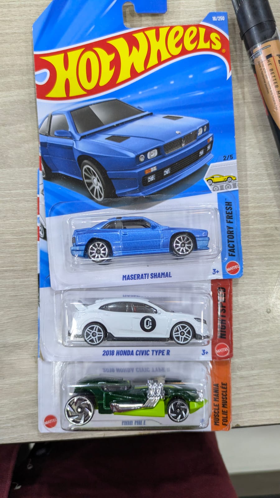 Hotwheels 2026 A case 3 pcs combo at mrp honda combo