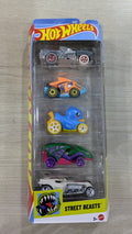 HOTWHEELS 5 pcs pack STREET BEASTS
