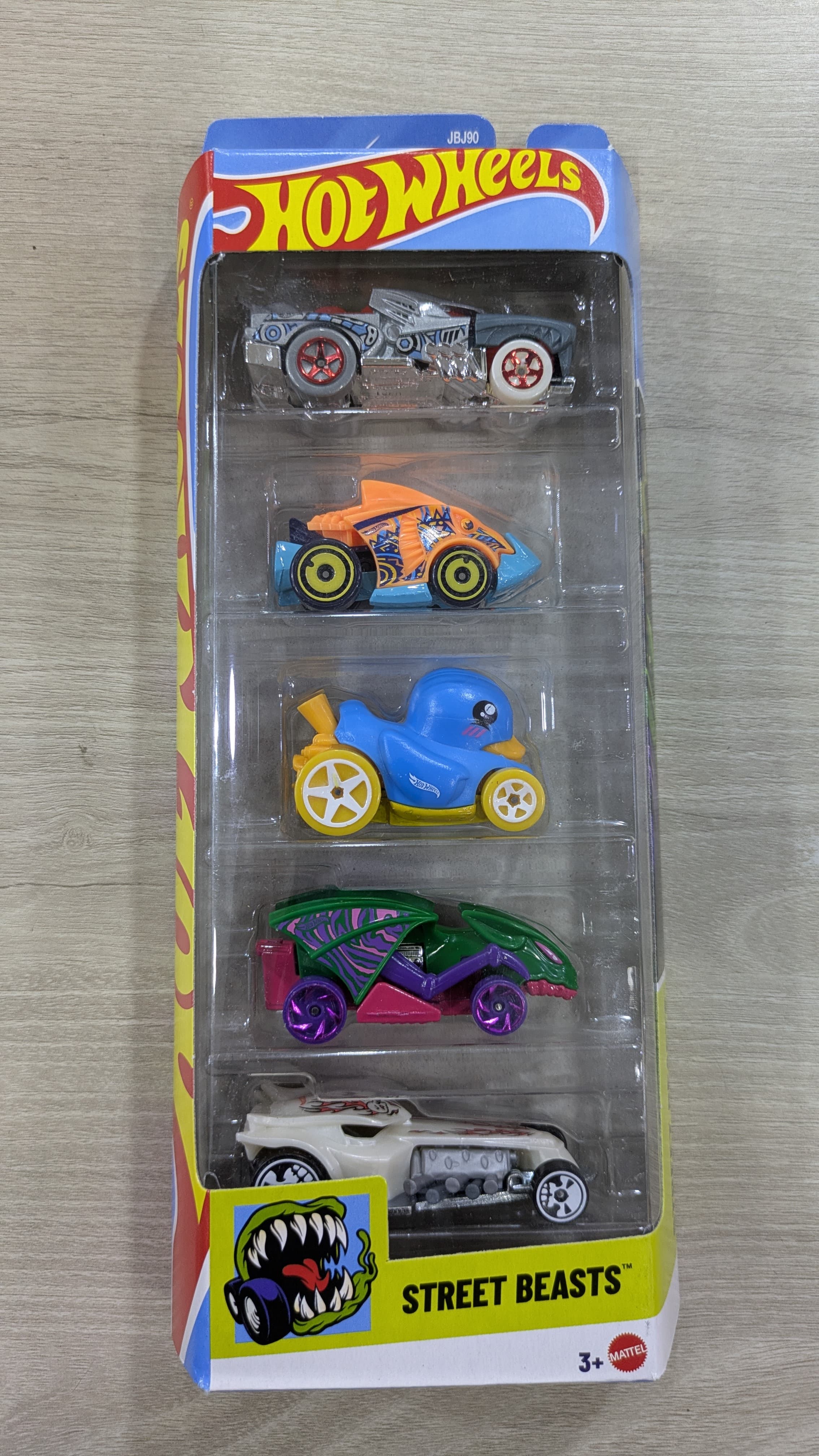 HOTWHEELS 5 pcs pack STREET BEASTS
