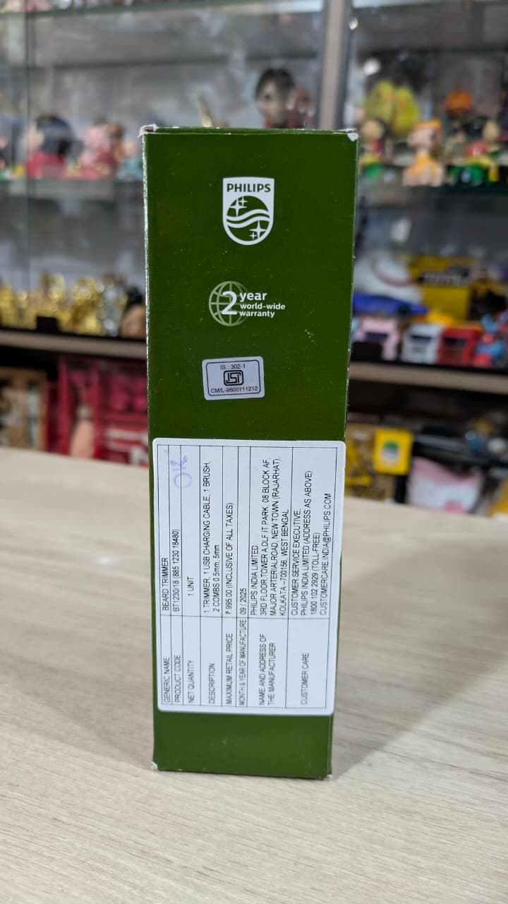 Philips Trimmer bt1230/18