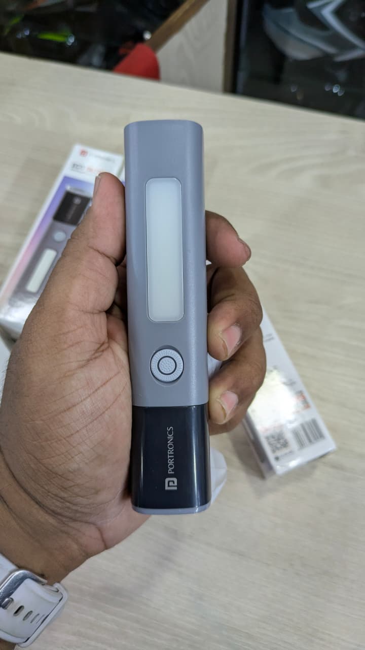Portronics ECO GLOW2 rechargeable led handy flash light