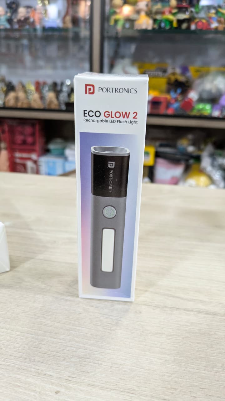 Portronics ECO GLOW2 rechargeable led handy flash light