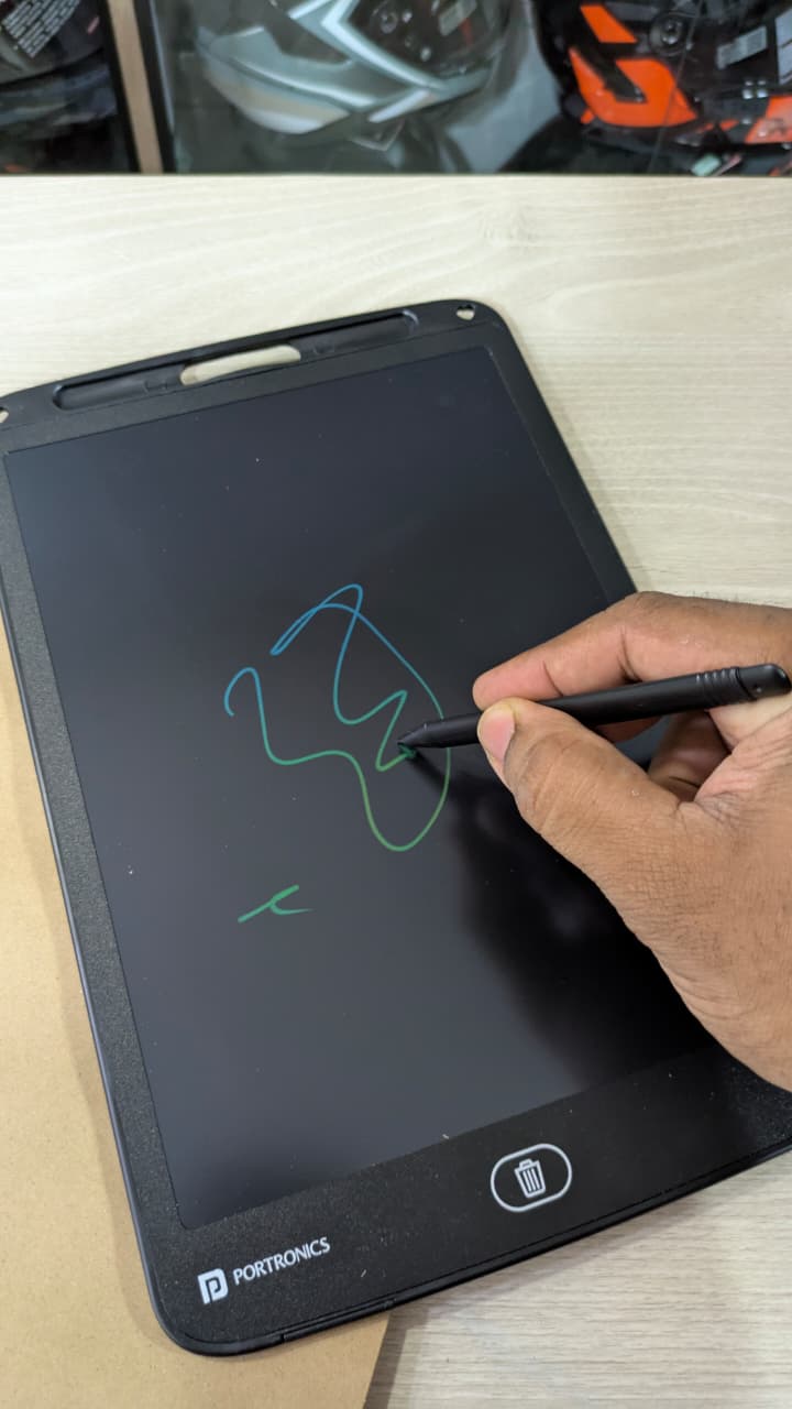 Ruffpad 12inch Portronics 12m Writing and erasable ruffpad