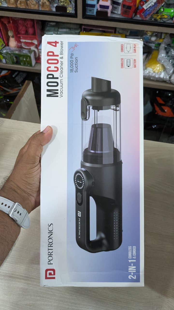 Portronics vacuum mop cop 4  ( cord and cordless)