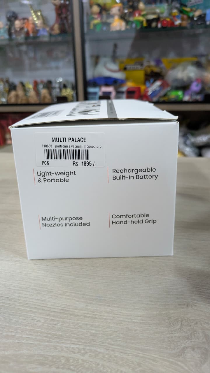 Portronics vacuum cleaner mop cop pro (10000pa)