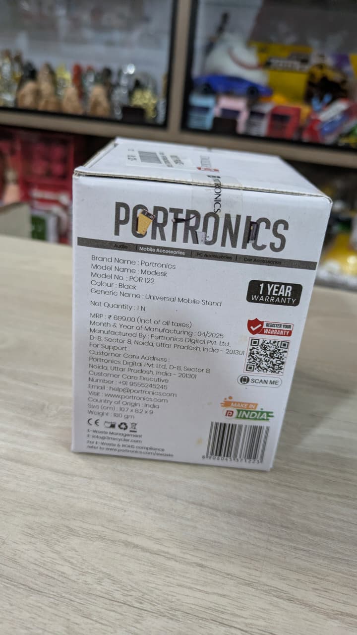 Mobile holder Portronics brand modesk