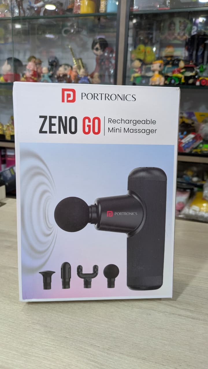 Portronics zen go rechargeable mini massager