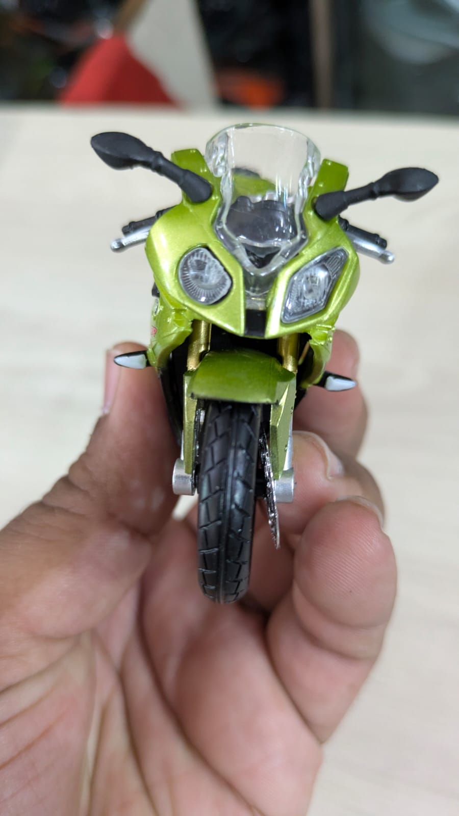 1:18 BMW S1000 RR Licensed Maisto Diecast bike
