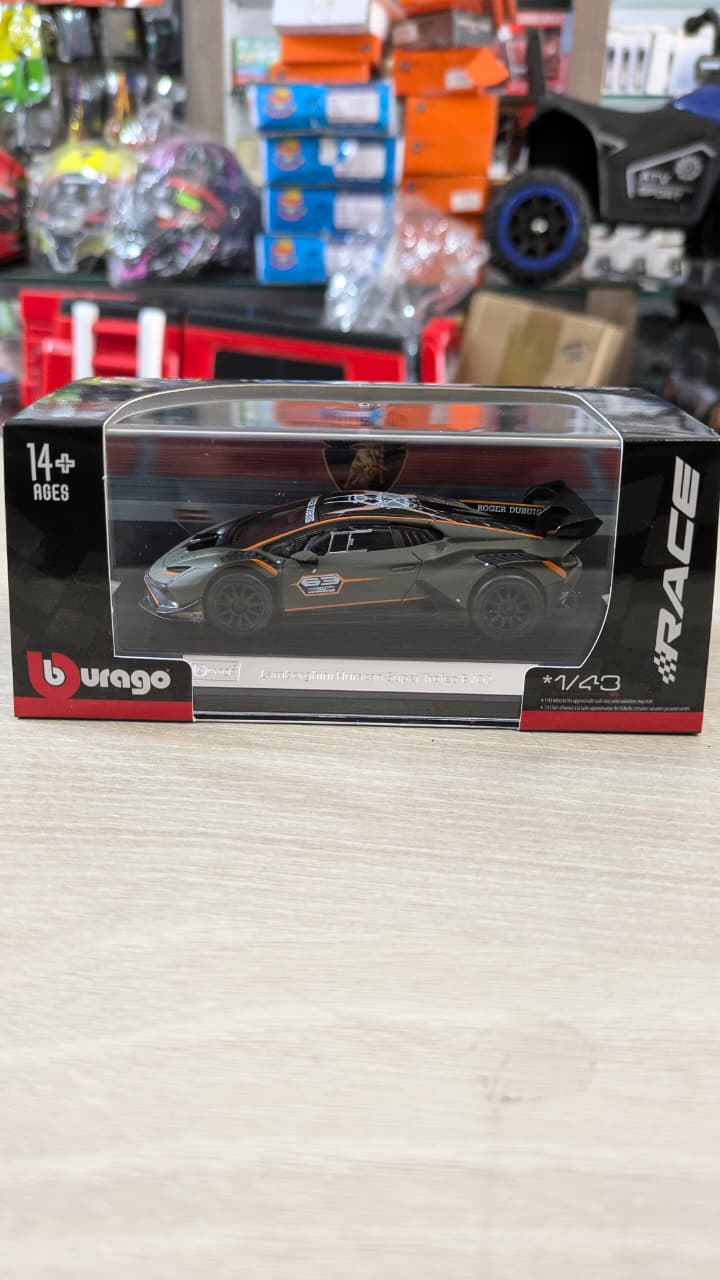 1:43 scale Lamborghini Huracan super Trofeo Evo2 bburago Diecast model