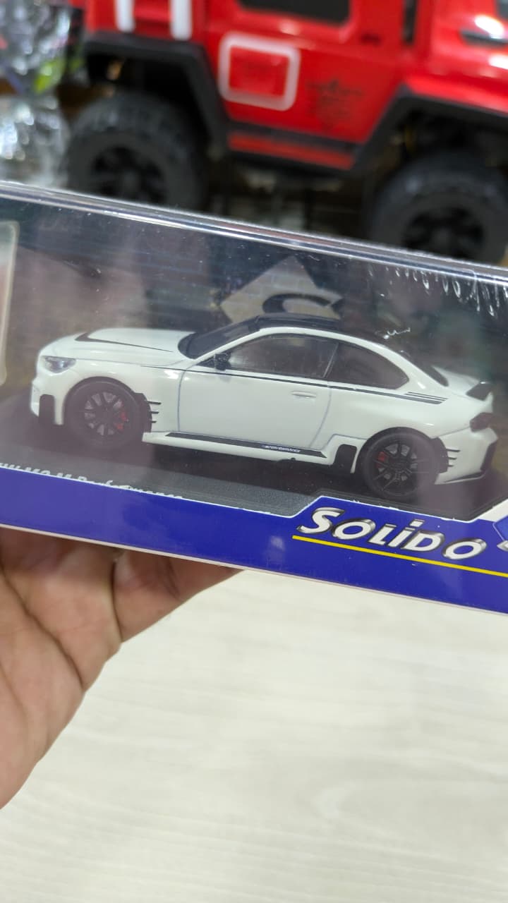 1:43 BMW M2 M PERFORMANCE ALPINE WHITE 2023 SOLIDO