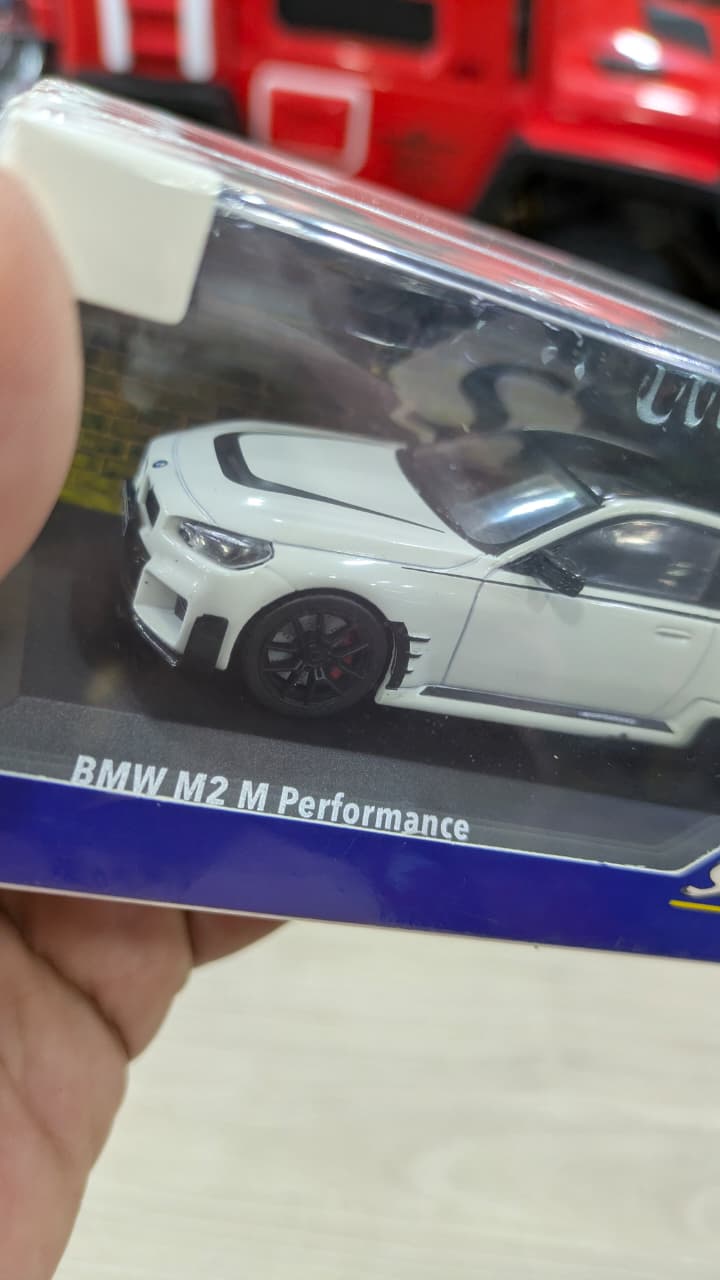 1:43 BMW M2 M PERFORMANCE ALPINE WHITE 2023 SOLIDO
