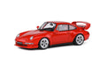 1:43 PORSCHE 993 CARRERA RS CLUBSPORT GUARDS RED SOLIDO