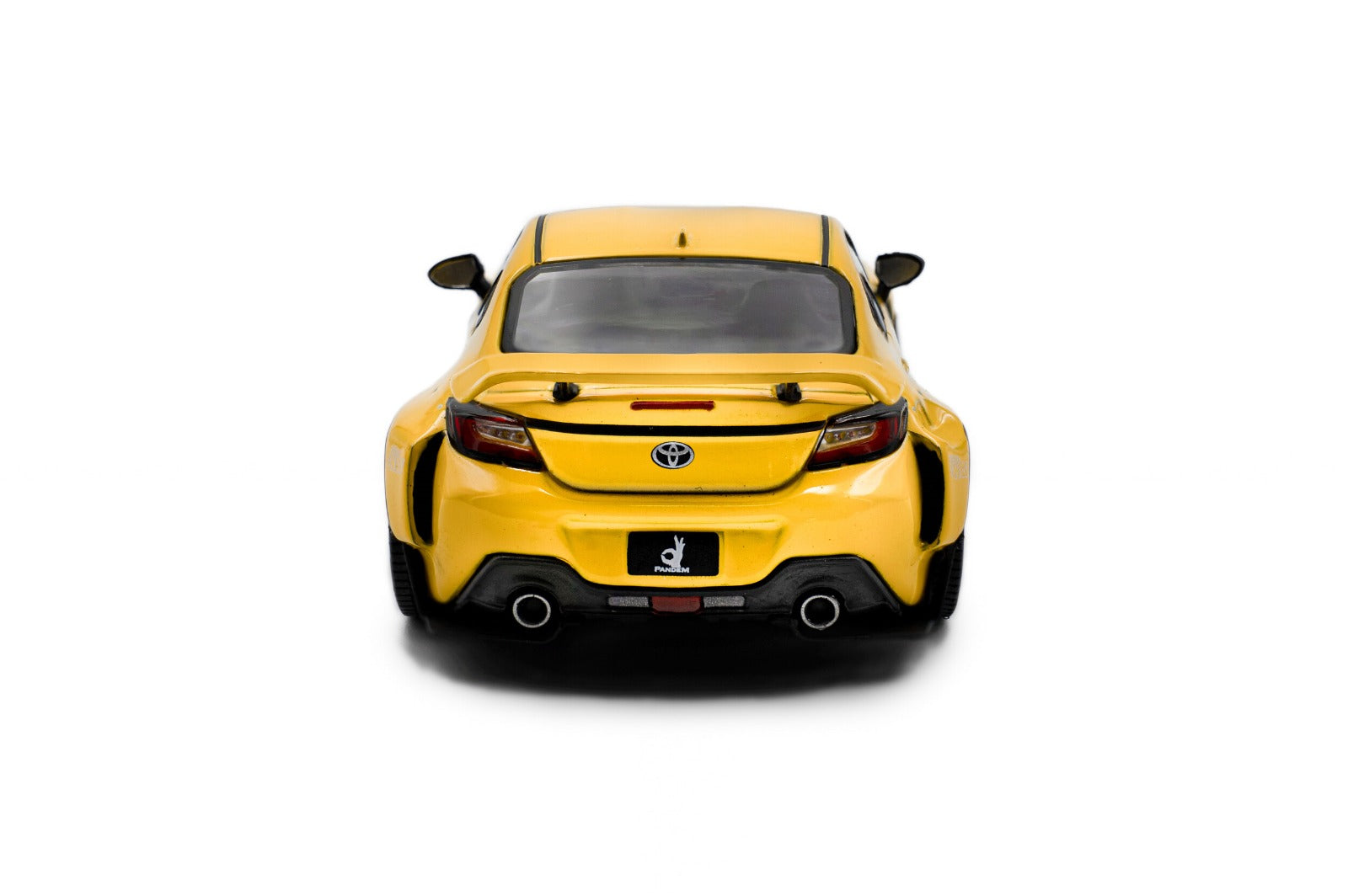 1:43 PANDEM TOYOTA GR86 2022 YELLOW SOLIDO