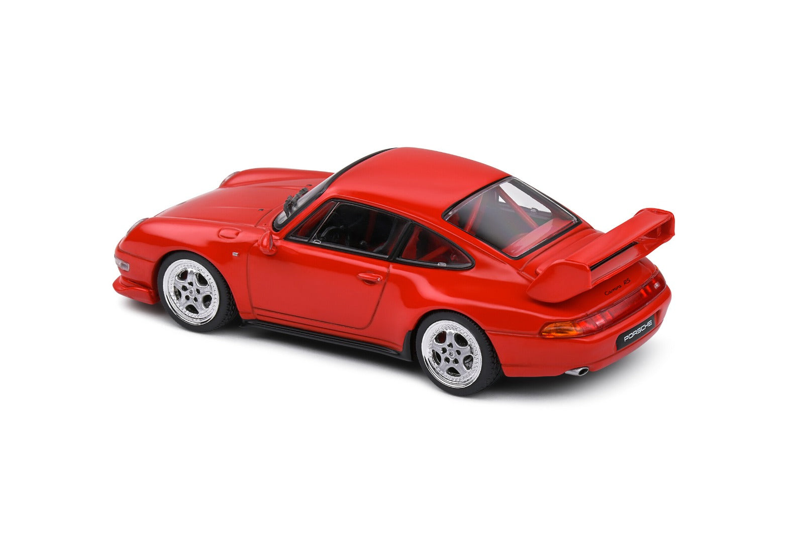 1:43 PORSCHE 993 CARRERA RS CLUBSPORT GUARDS RED SOLIDO