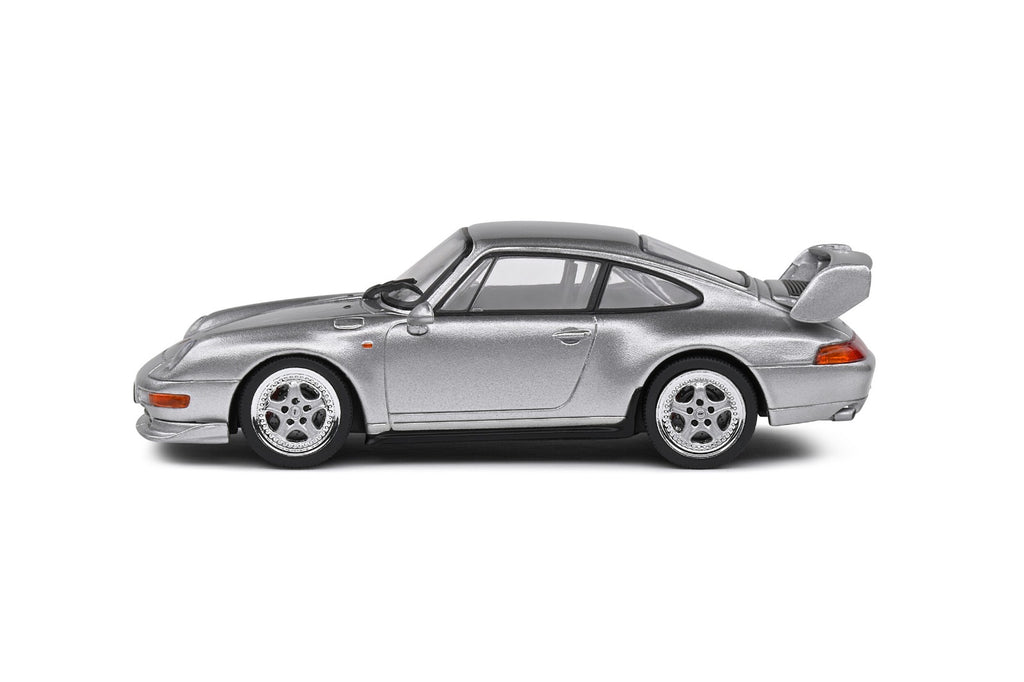 1:43 PORSCHE 993 CARRERA RS CLUBSPORT POLAR SILVER SOLIDO