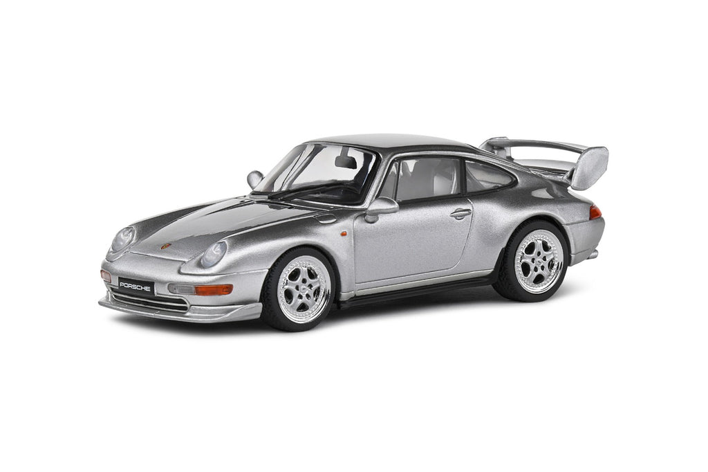 1:43 PORSCHE 993 CARRERA RS CLUBSPORT POLAR SILVER SOLIDO