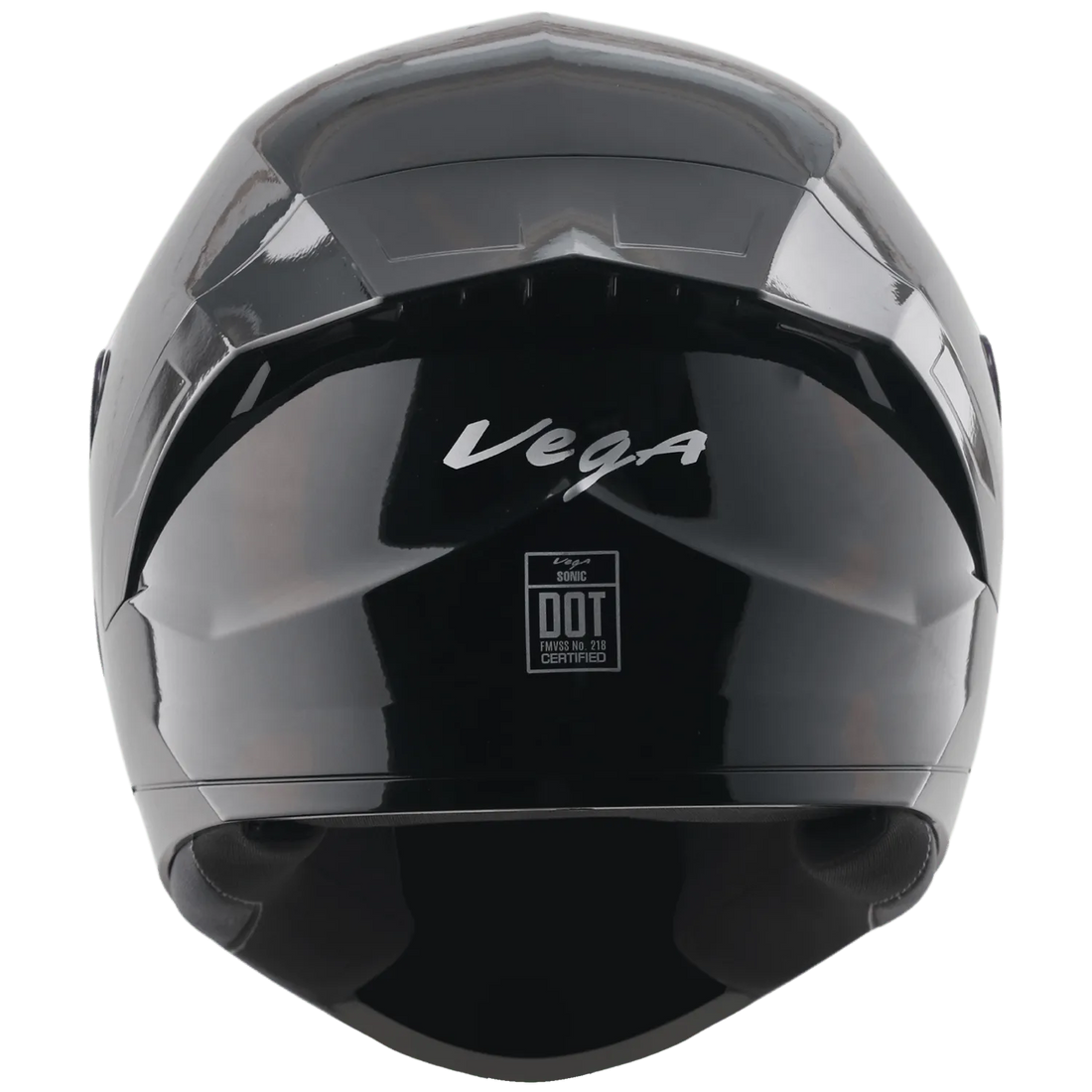 Vega sonic dx glossy black helmet