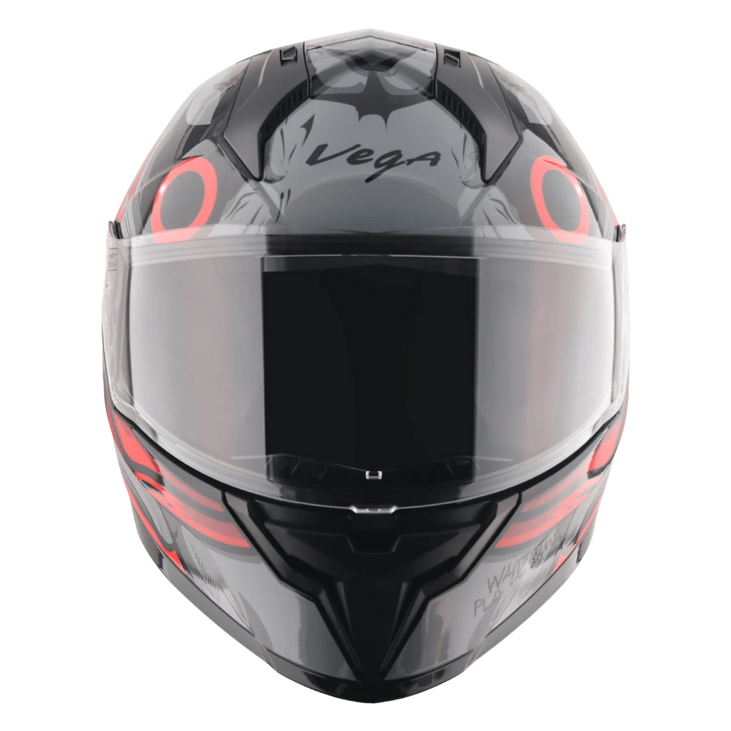 Vega sonic dx saw red full face helmet