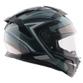Vega turbo flex black white full face Helmet