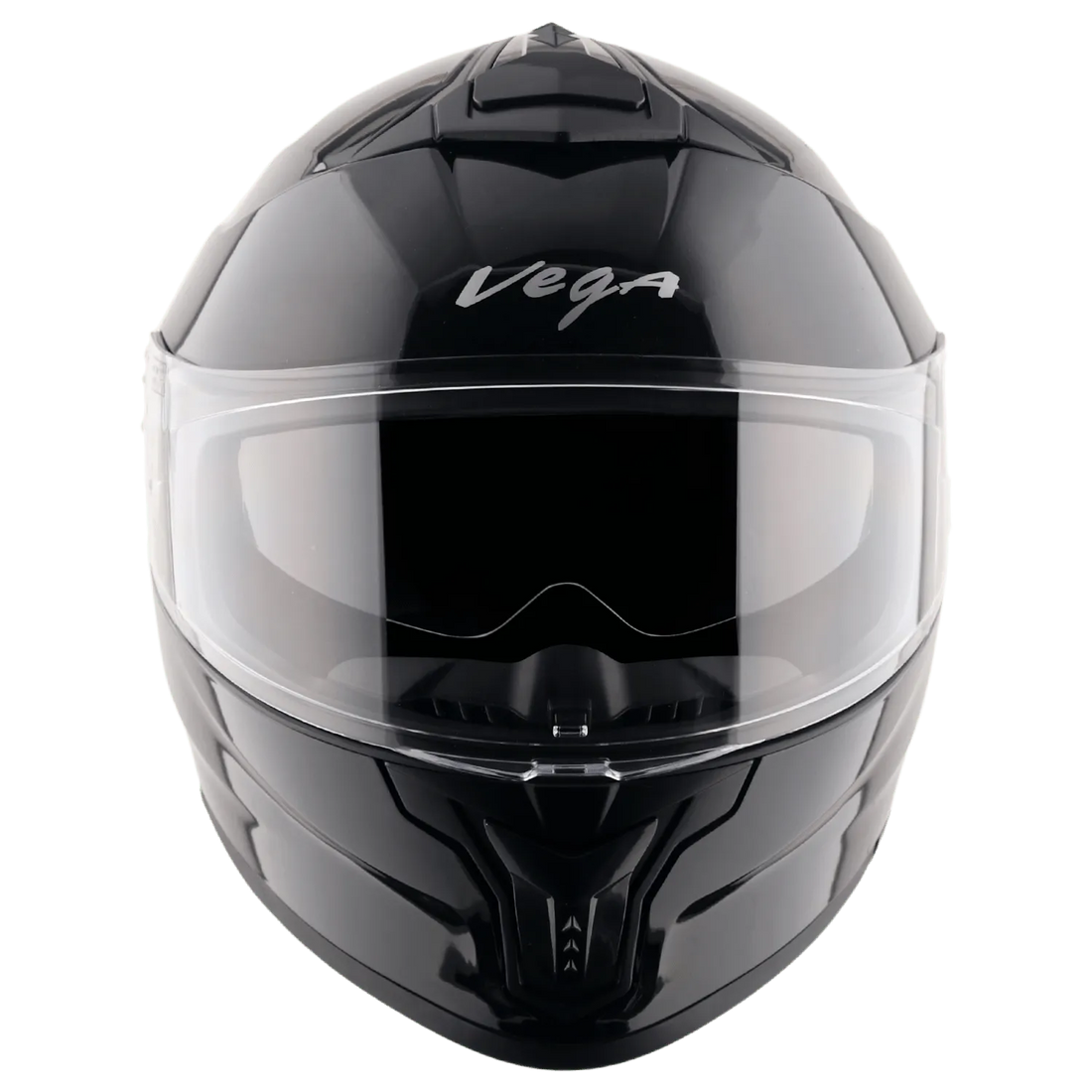 Vega Zap dx glossy black full face dual visor helmet