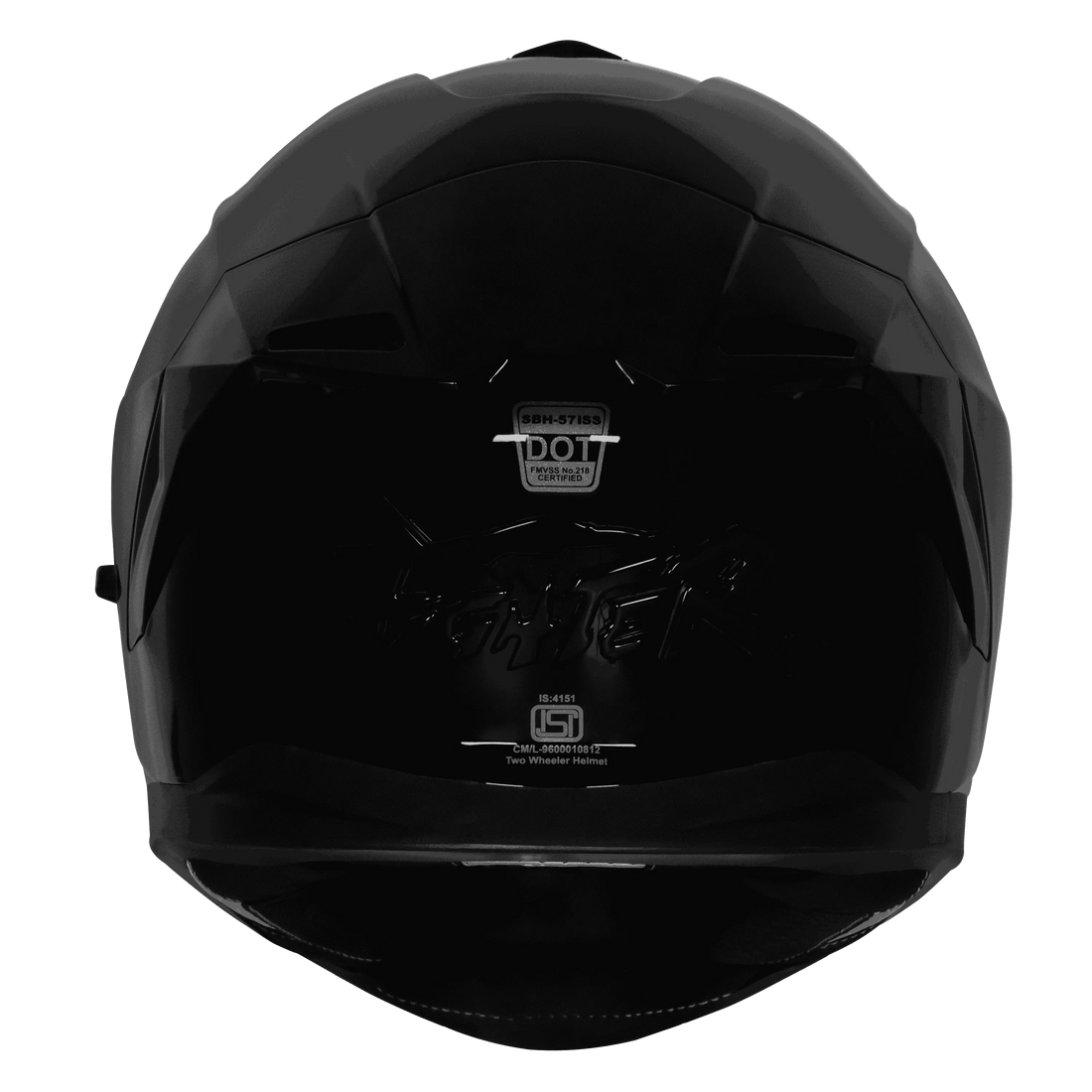 Steelbird Fighter Sbh 57 glossy black