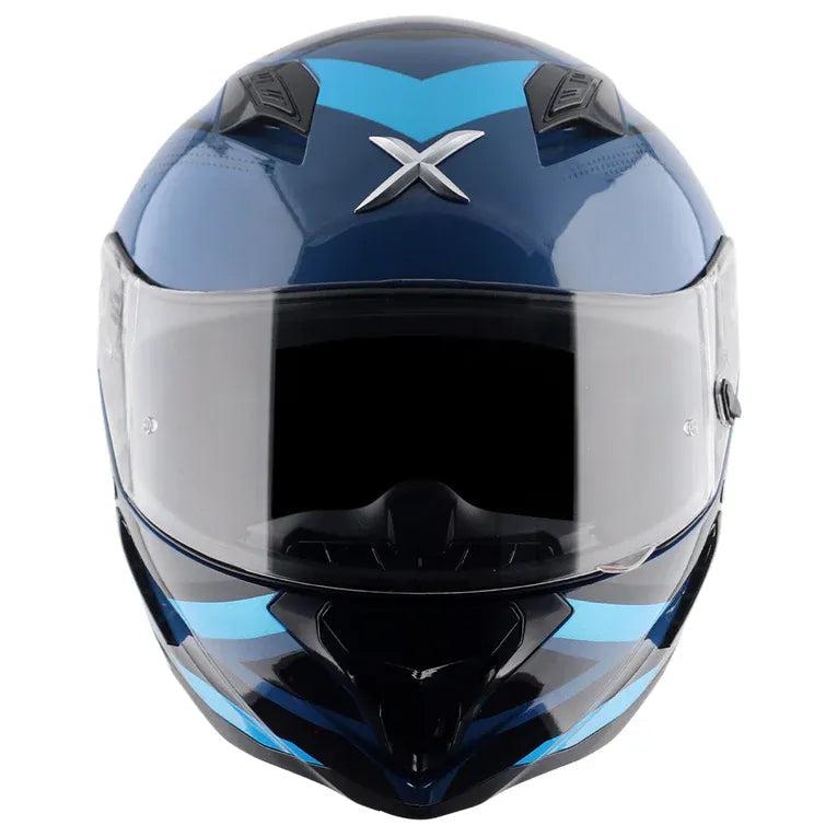 Axor Hunter cornet blue full face helmet