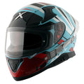 Axor apex Hex 2 blue full face helmet