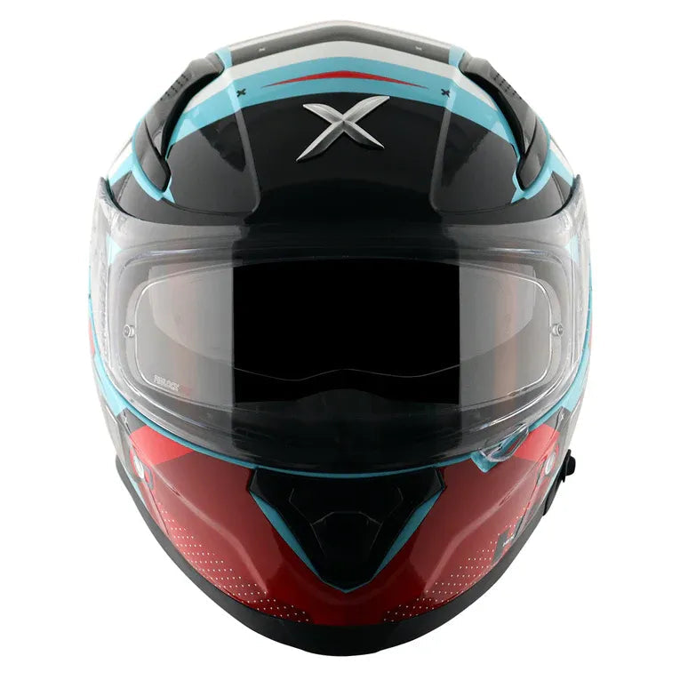 Axor apex Hex 2 blue full face helmet